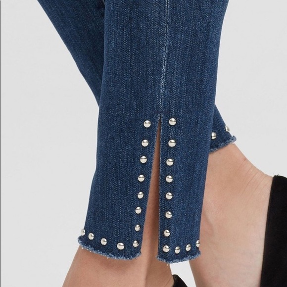 Citizens of Humanity Skinny Studded Ankle Jeans - Picture 3 of 5